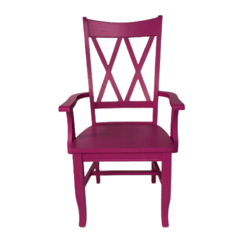 Pink Chair with Arms