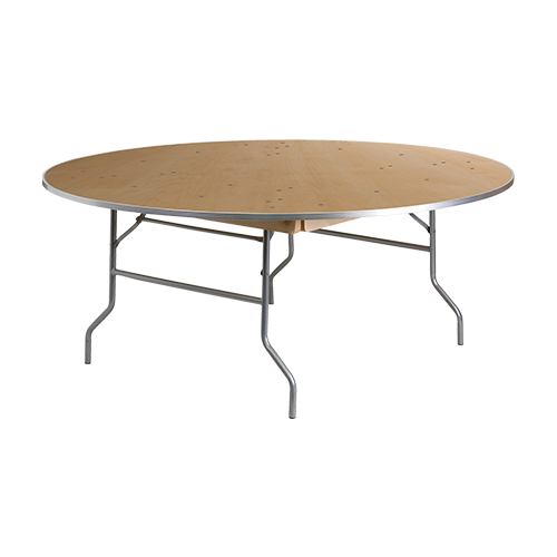 60" Round Folding Banquet Table
