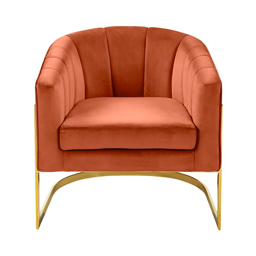 Madison Arm Chair - Rust
