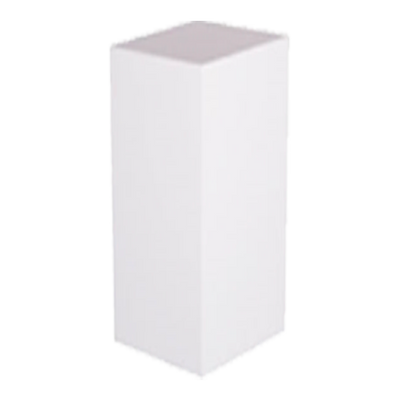 White Acrylic Pedestal 12" x 12" x 36"