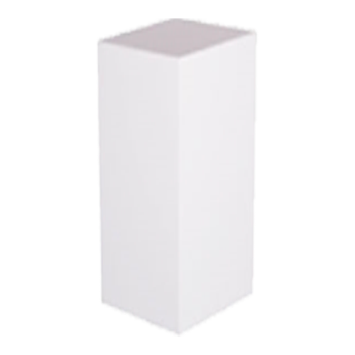 White Acrylic Pedestal 12" x 12" x 36"