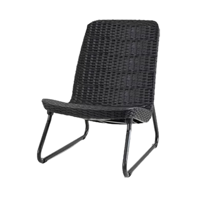 Charcoal Rattan Chair