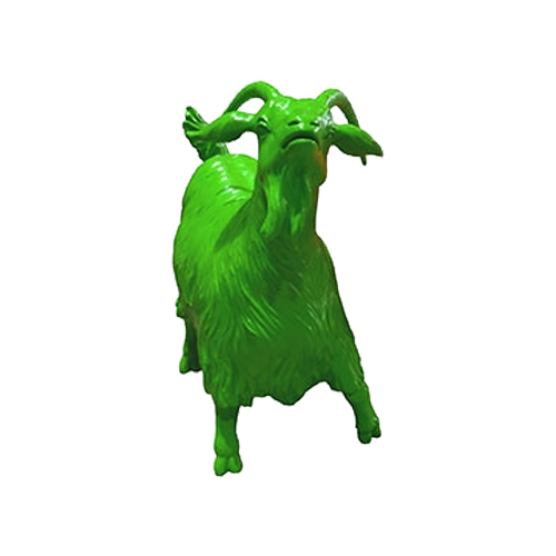 Medium Green Goat