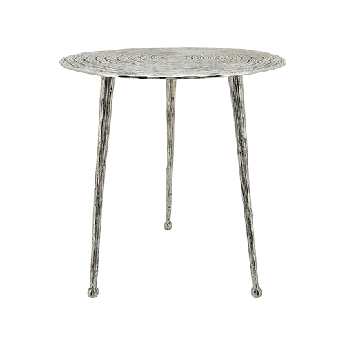 Gunmetal End Table