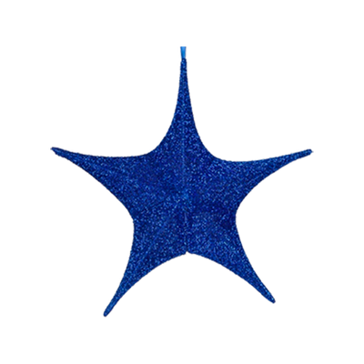 Star - Blue 44"