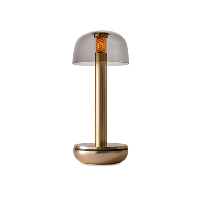 Gold Table Lamp - Battery Powered