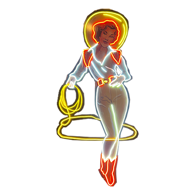 Cowgirl LED Neon