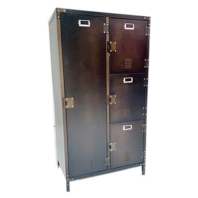 Distressed Metal Locker