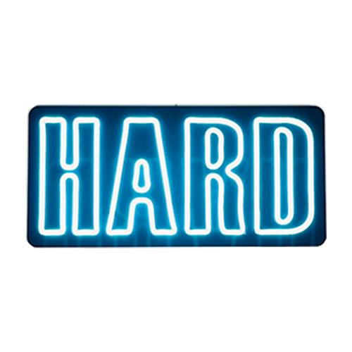 Hard - Blue LED Neon