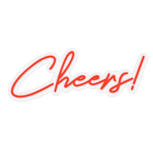 Cheers! - Multicolor LED Neon