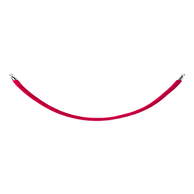 Hot Pink Rope with Chrome Ends