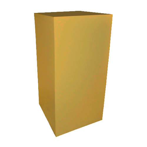Gold Mirrored Highboy