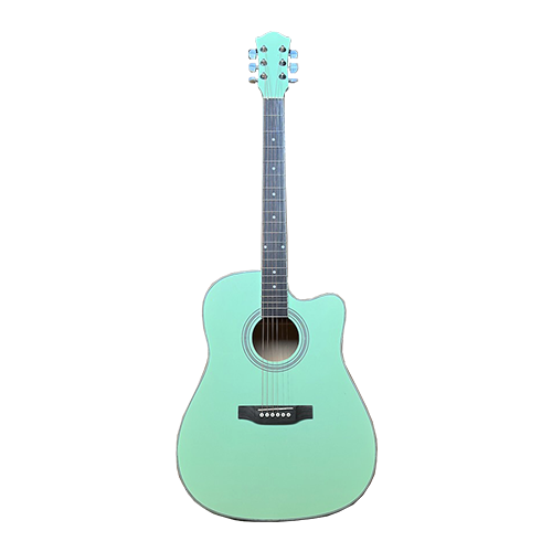 Acoustic Guitar - Mint Green