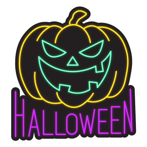 Halloween Pumpkin LED Neon