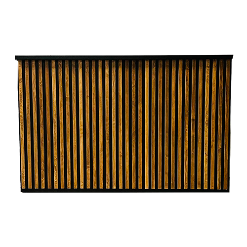 Wooden Slat Bar 6'