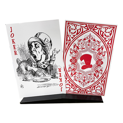 Set of (2) Standing Cards - Mad Hatter