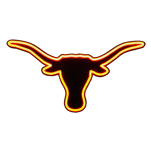 Longhorn - Orange LED Neon