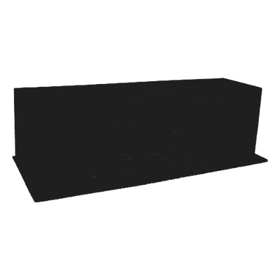 Black Bookshelf Riser
