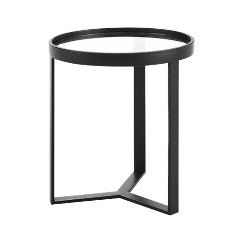 Modern Black End Table