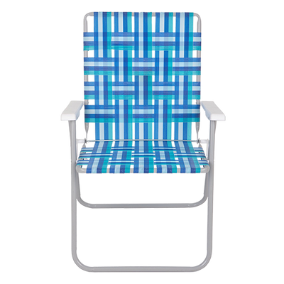 Lawn Chair - Blue Plaid