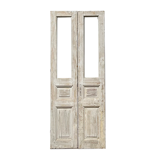 Antique French Doors with Windows
