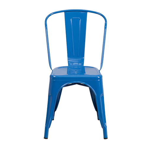 Blue Bistro Chair