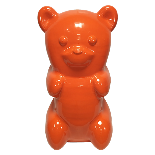 Gummy Bear 5' - Orange
