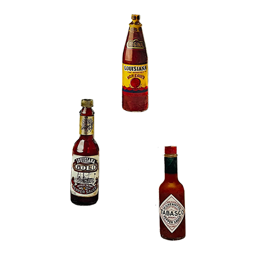 Hot Sauce Signs (Set of 3)
