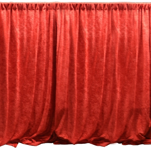 Fiesta Red Drape Panel 15' Long