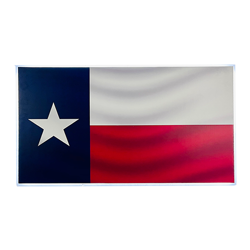 Texas Flag Back Lit Sign