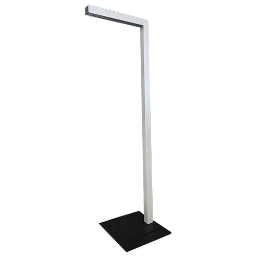 Silver Chandelier Stand