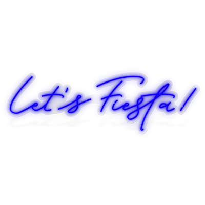 Let's Fiesta - Multicolor LED Neon