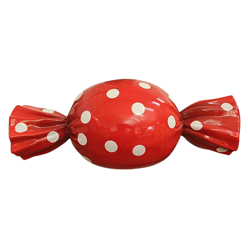Candy - Red with White Dots