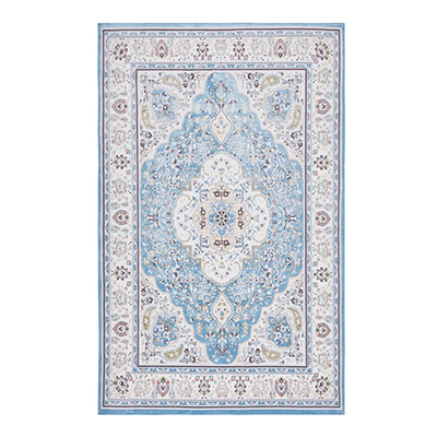 Blue Mosaic Rug 5' x 7'
