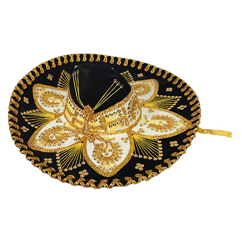 Sombrero - Black/Gold