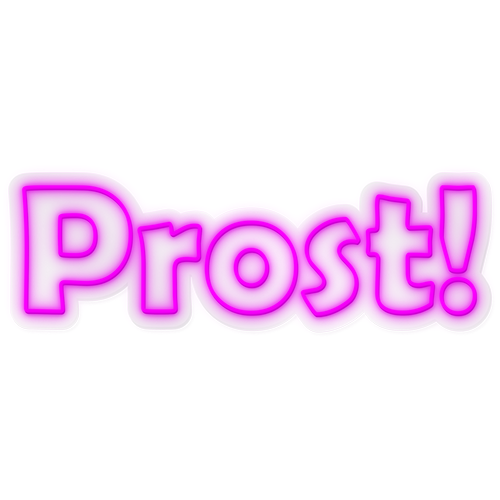 Prost! - Multicolor LED Neon