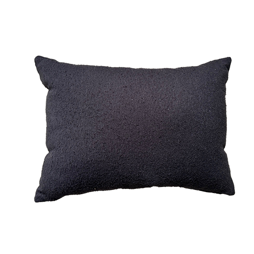 Brown/Canvas Lumbar Pillow