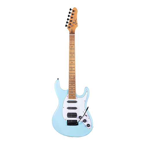 Powder Blue Guitar