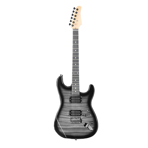 Tiger Black Guitar