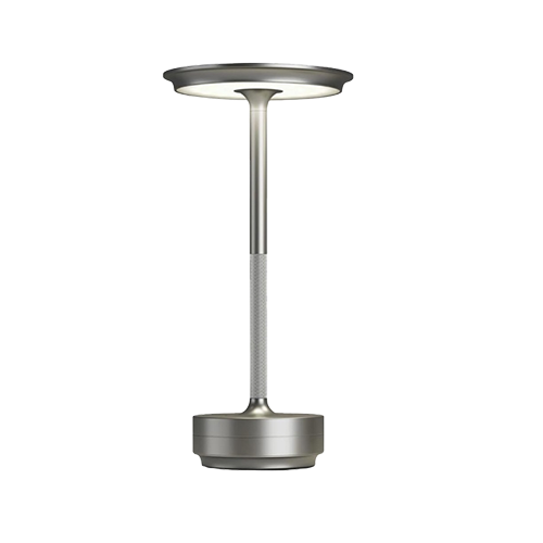 Silver Modern Table Lamp