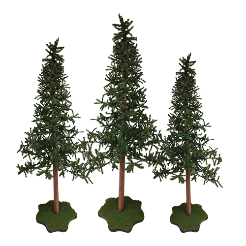 Alpine Tree Trio (Set of 3)