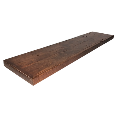 Hacienda Rustic Wall Shelf 4'