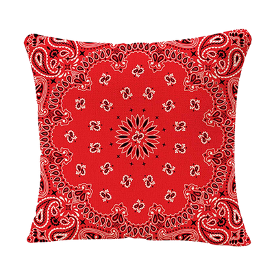 Red Bandana Pillow