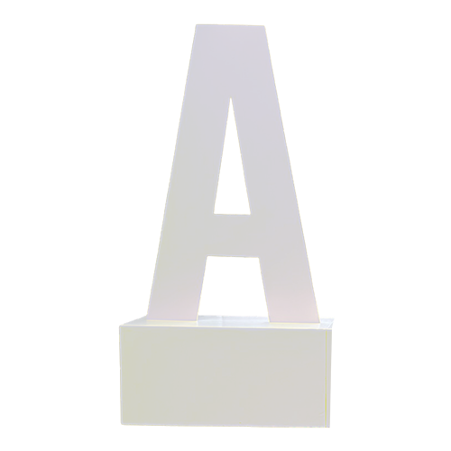 Giant A - Letters/Numbers