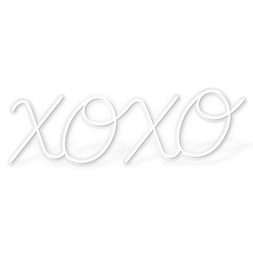 xoxo - Multicolor LED Neon