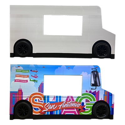 Brandable Faux Food Truck