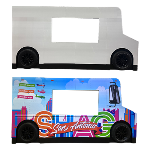 Brandable Faux Food Truck