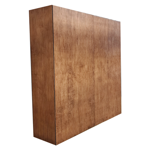Wood Panel Backdrop 8' x 8'