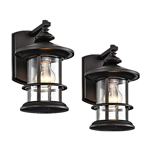 Bronze Cottage Wall Sconce (Set of 2)