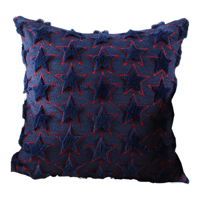 Blue Star Pillow